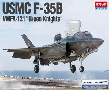 Сборная модель F-35 B Lightning II (VMFA-121 "Green Knights"), 1:72, Academy, 12569