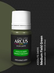 Краска Arcus A552 FS 34095, Medium Field Green, акриловая