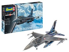 Истребитель F-16 D Tigermeet 2014, 1:72, Revell, 03844 (Сборная модель)