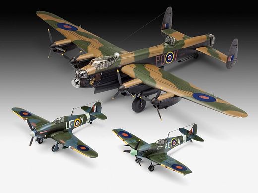 Авиалегенды Британии (3 модели в наборе), 1:72, Revell, 05696 (Подарочный набор)