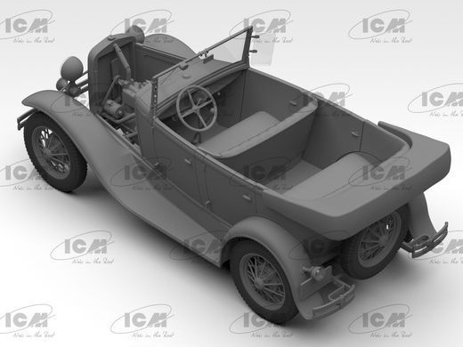 Автомобиль Модель A Standard Phaeton (1930-е годы), 1:24, ICM, 24051 (Сборная модель), 1:24, ICM, 24052 (Сборная модель)