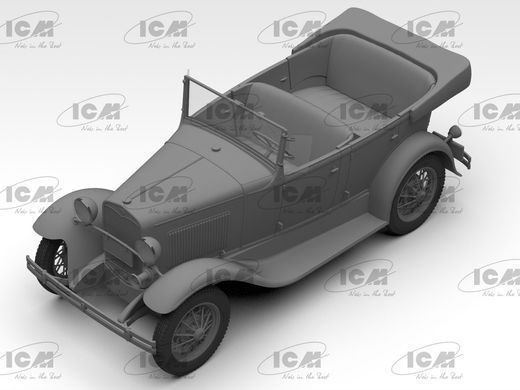 Автомобиль Модель A Standard Phaeton (1930-е годы), 1:24, ICM, 24051 (Сборная модель), 1:24, ICM, 24052 (Сборная модель)