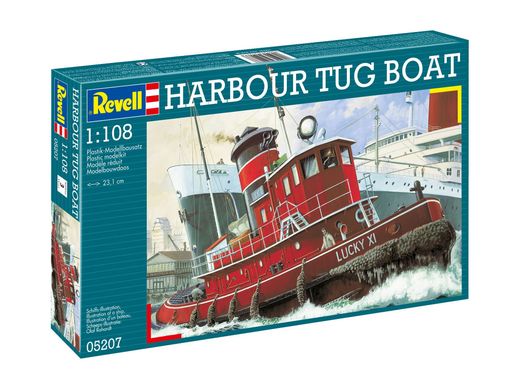 Портовий буксир, Harbor Tug Boat, 1:108, Revell, 05207