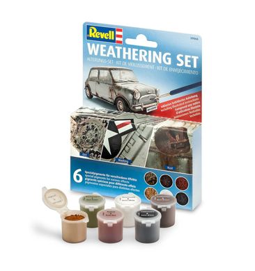 Набор пигментов Weathering Set (6 шт), Revell, 39066