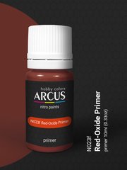 N023f Red-Oxide Primer - Грунт, червоно-коричневий, 10 мл, Arcus, нітрофарба