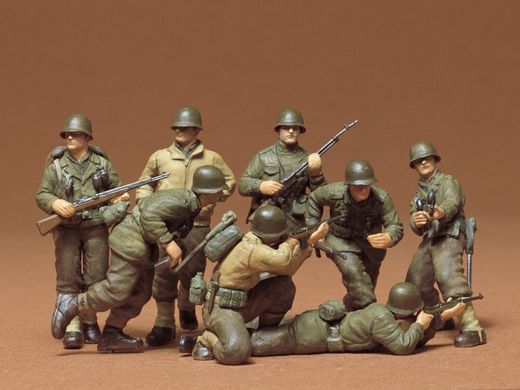 Набір фігурок "U.S. INFANTRY", Американські піхотинці, 1:35, Tamiya, 35048