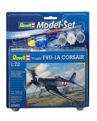 Винищувач Vought F4U-1A Corsair (Подарунковий набір), 1:72, Revell, 63983