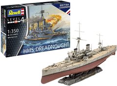 Лінкор "HMS DREADNOUGHT", 1:350, Revell, 05171