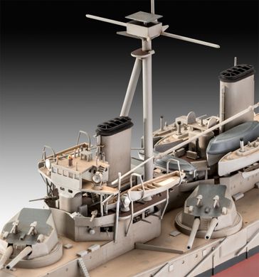 Линкор "HMS DREADNOUGHT", 1:350, Revell, 05171