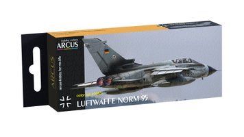 Набір емалевих фарб "Luftwaffe Norm'95", Arcus, 2051