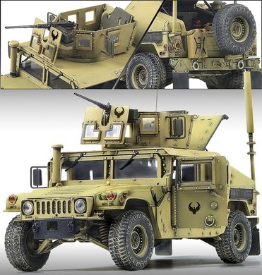 Армійський автомобіль M1151 Hummer, 1:35, Academy, 13415 (Збірна модель)