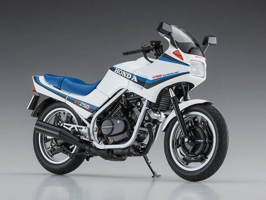 Збірна модель Мотоцикл Honda VT250F (MC08) 1984, 1:12, Hasegawa, 21514