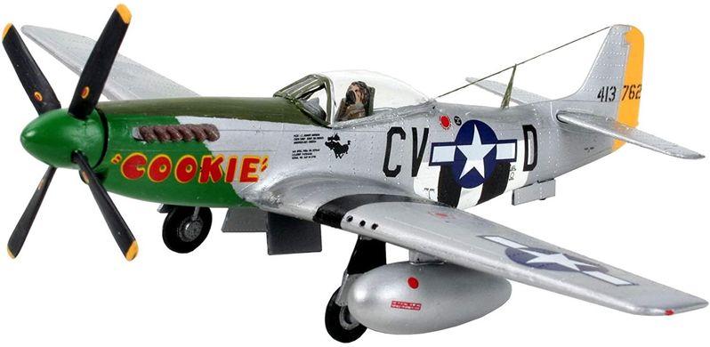 Винищувач P-51D Mustang, 1:72, Revell, 64148 (Подарунковий набір)