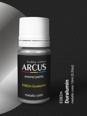 Краска Arcus 082 Duralumin – Металлик дуралюмин, эмалевая