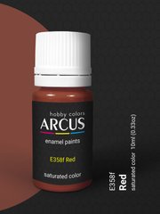 Краска Arcus E358 Red, эмалевая