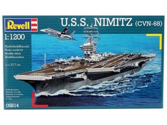 Авіаносець U.S.S. Nimitz (CVN-68), 1: 1200, Revell, 05814
