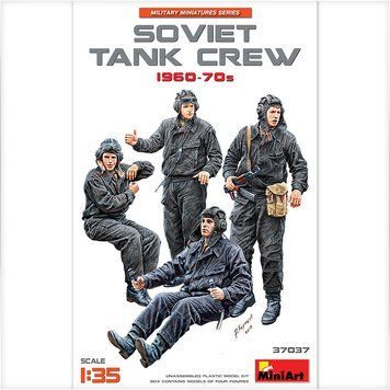 Радянський танковий екіпаж 1960-70-і роки, збірні фігури 1:35, MiniArt, 37037