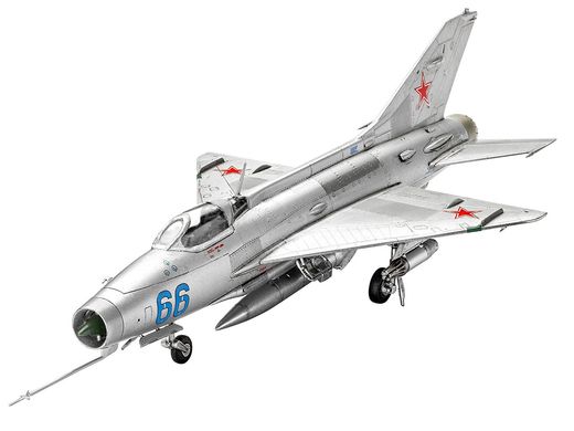 Истребитель МиГ-21 F-13 Fishbed C (Подарочный набор), 1:72, Revell, 03967