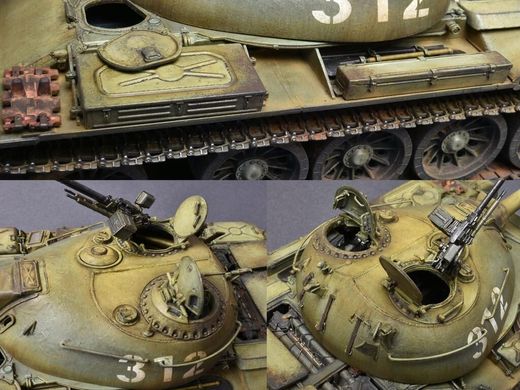 Танк T-54A з Інтер'єром, 1:35, MiniArt, 37009, збірна модель