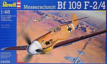 Винищувач Messerschmitt Bf 109 F-2/4, 1:48, Revell, 04656