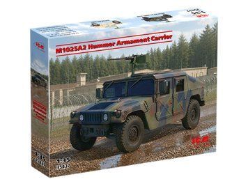 Бронеавтомобиль M1025A2 Hummer Armament Carrier, 1:35, ICM, 35437 (Сборная модель)