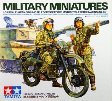 Японський розвідувальний дозор на мотоциклах, 1:35, Tamiya, 35245