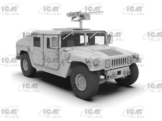 Бронеавтомобиль M1025A2 Hummer Armament Carrier, 1:35, ICM, 35437 (Сборная модель)