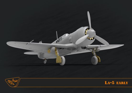 Винищувач LA-5 (Рання версія), 1:72, Clear Prop, CP72014 (Збірна модель)