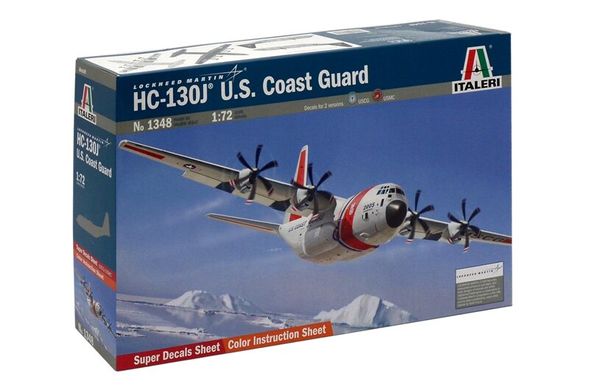 Літак HC-130J U.S. Coast Guard, 1:72, Italeri, 1 348