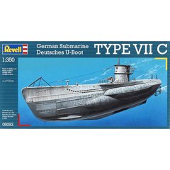Підводний човен U-Boot Type VII C 1:350, Revell, 05093