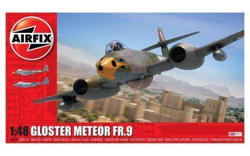 Літак Gloster Meteor FR.9, 1:48, Airfix, A09188 (Збірна модель)
