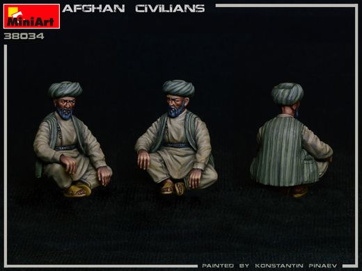 Афганські цивільні, збірні фігури 1:35, MiniArt, 38034