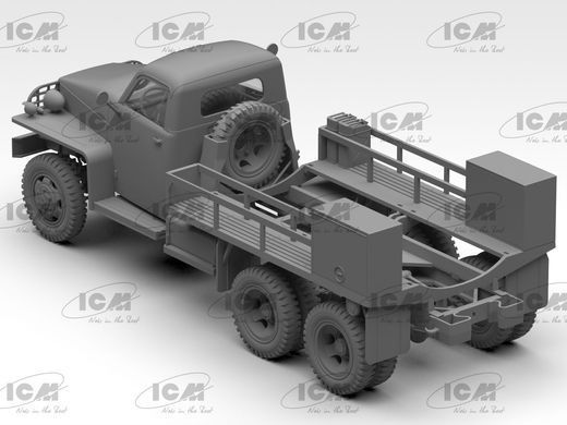 Збірна модель Studebaker US6-U5 - Американський бензовоз 2СВ, 1:35, ICM, 35492