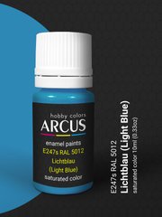 Фарба Arcus E247 RAL 5012 LICHTBLAU (Light Blue), емалева