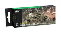 Набір акрилових фарб "Wehrmacht Battle of Berlin", Arcus, A2097