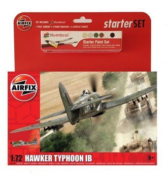Винищувач Hawker Typhoon IB, 1:72, Airfix, A55208 (Подарунковий набір)