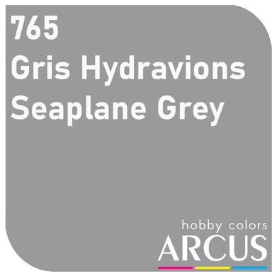 Краска Arcus E765 Gris Hydravions (Seaplane Grey), эмалевая