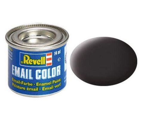 Краска Revell № 6 (черная как смола матовая), 32106, эмалевая
