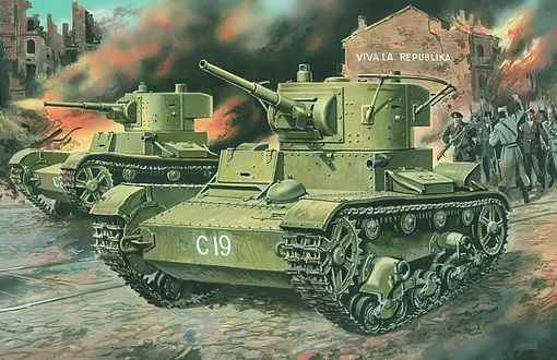 Легкий танк Т-26, 1:72, UMMT, UM217