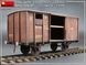 Железнодорожный крытый вагон 18 т. Тип "НТВ", 1:35, MiniArt, 35288