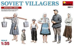 Советские сельские жители, сборные фигуры, 1:35, MiniArt, 38011