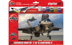 Истребитель Lockheed Martin F-35B Lightning II, 1:72, Airfix, A55010 (Подарочный набор)