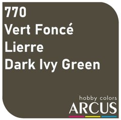 Краска Arcus 770 Vert Foncé (Lierre) (Dark Ivy Green), эмалевая