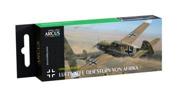 Набір акрилових фарб "Luftwaffe Der Stern von Afrika", Arcus, А2016