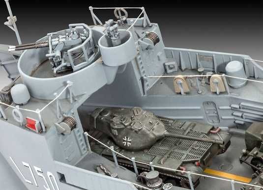 その他 Revell German LSM EIDECHSE-CLASS 1:144 Десантний корабель German LSM Eidechse-Class 1:144, Revell, 05139