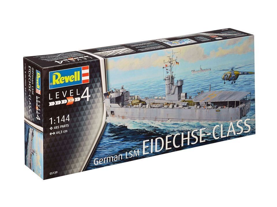 その他 Revell German LSM EIDECHSE-CLASS 1:144 Десантний корабель German LSM Eidechse-Class 1:144, Revell, 05139