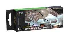 Набор акриловых красок "Luftwaffe Aircraft Interiors", Arcus, A2018