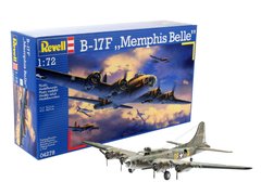 Бомбардувальник Memphis Belle B-17F, 1:72, Revell, 04279 (Збірна модель)