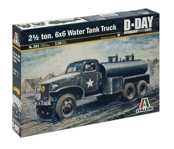 2 тонна автоцистерна | 6x6 Water Tank Truck, 1:35, ITALERI, 201