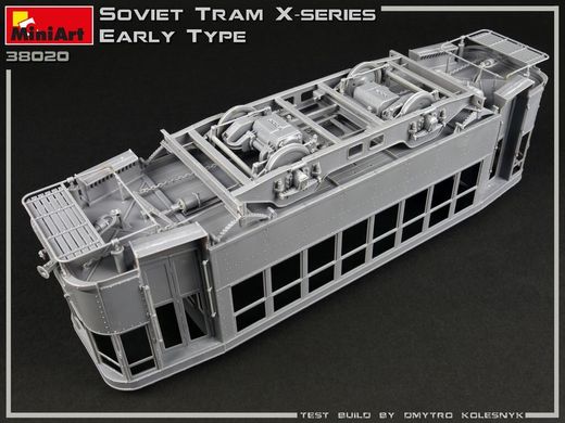 Советский Трамвай Серии-Х (Раннего Типа), 1:35, MiniArt, 38020